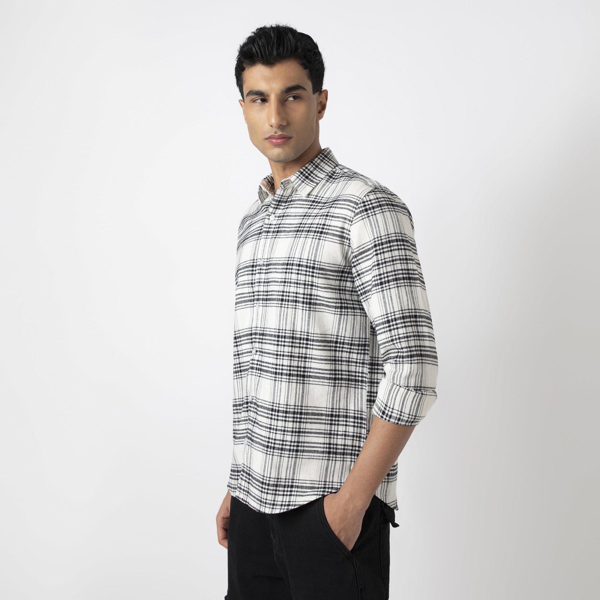 Cotton Checks Shirt
