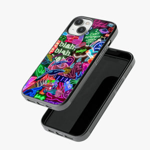 Bad Bitch Neon Glass Case