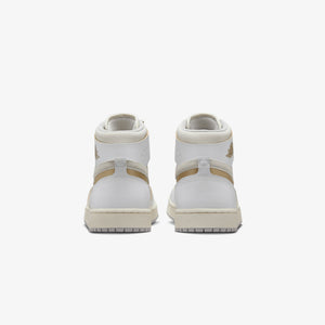 Jordan | AIR JORDAN 1 ZOOM CMFT 2  { WHITE/METALLIC GOLD-NEUTRAL GREY