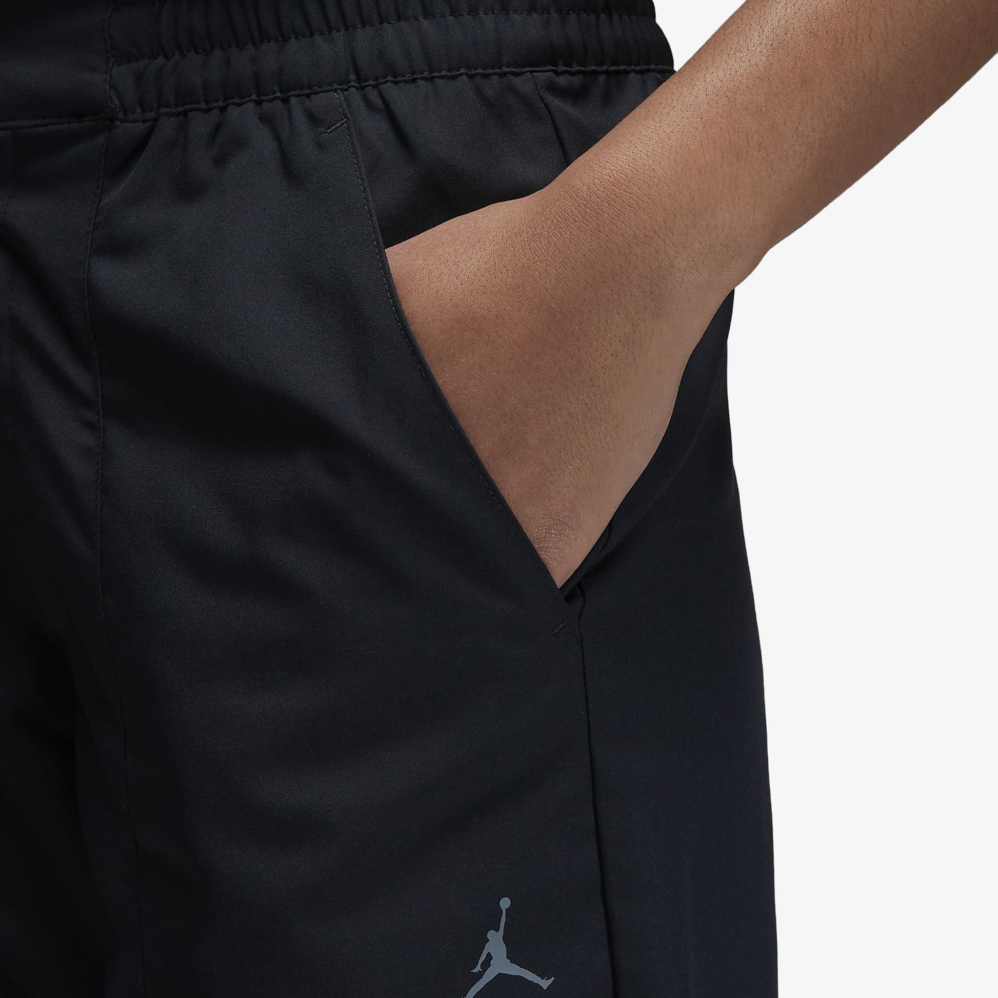 Jordan | WOVEN PANTS  { BLACK/SMOKE GREY