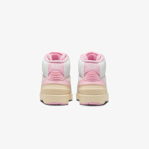 Jordan | AIR JORDAN 2 RETRO  { SUMMIT WHITE/GYM RED-MED SOFT PINK