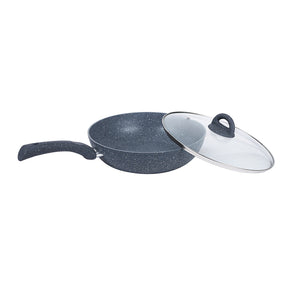 Wonderchef Renewed Granite 26cm Non-Stick Wok (without Lid) |