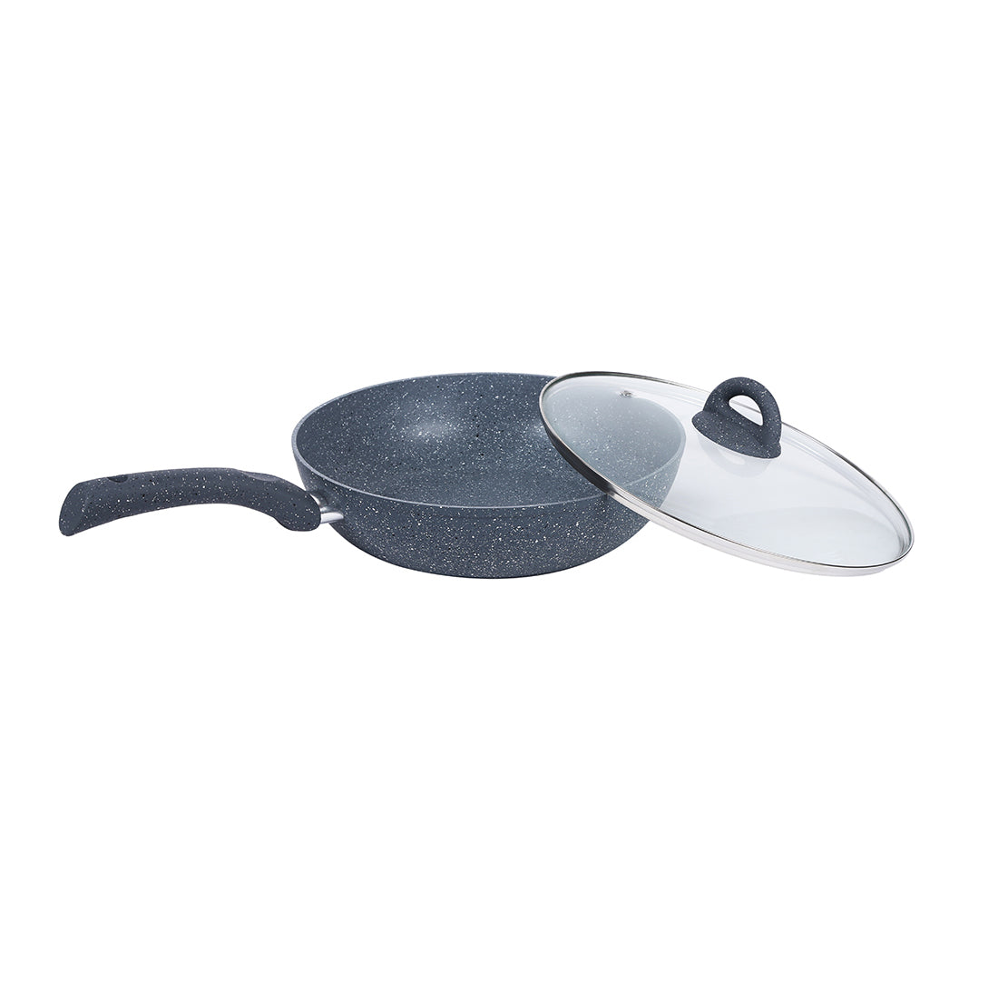 Wonderchef Renewed Granite 26cm Non-Stick Wok (without Lid) |