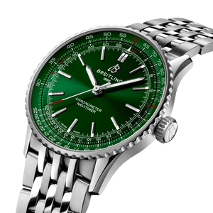 Breitling Navitimer Automatic Green Dial Men 41mm