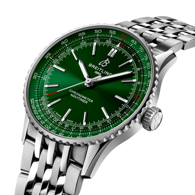 Breitling Navitimer Automatic Green Dial Men 41mm