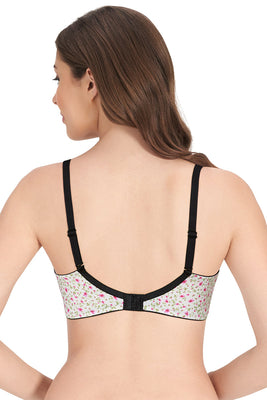Smooth Dreams Padded Non-wired T-shirt Bra - Camelia Rose Pr