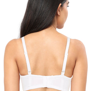 All Day Comfort Non-Padded & Non-Wired Bra - White