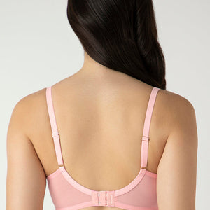 Luxe Support Non-Padded Wired Bra  - Rose Elegance