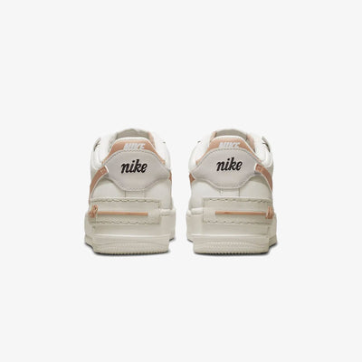 Nike | AIR FORCE 1 SHADOW  { SAIL/HEMP-FOSSIL-LIGHT BONE