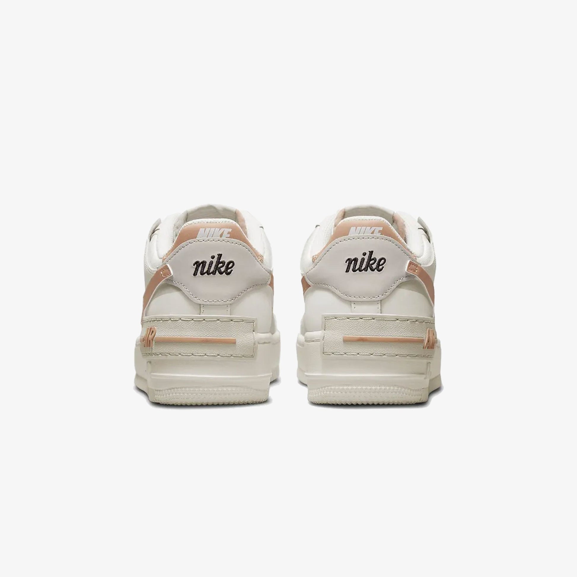 Nike | AIR FORCE 1 SHADOW  { SAIL/HEMP-FOSSIL-LIGHT BONE