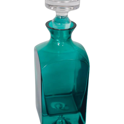 Estelle Colored Decanter-Heritage {Emerald Green}
