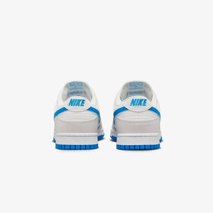 Nike | DUNK LOW RETRO  { SUMMIT WHITE/PHOTO BLUE-PLATINUM TINT