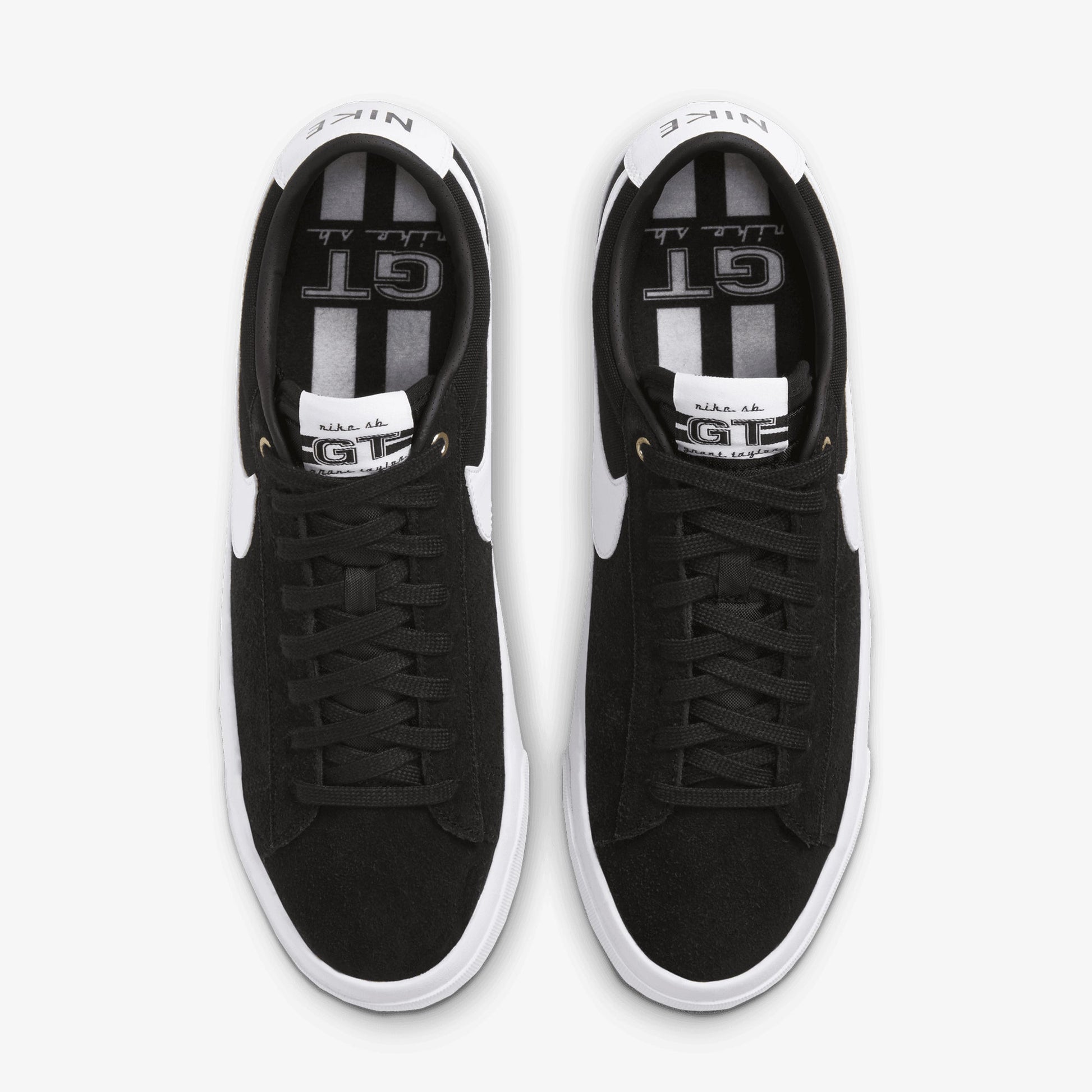 Nike | SB ZOOM BLAZER LOW PRO GT { BLACK/WHITE-BLACK-GUM LIGHT BROWN