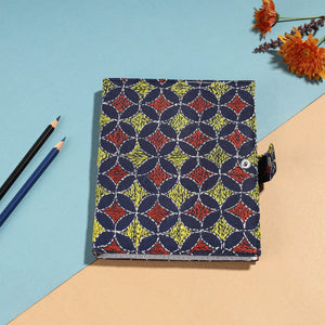 Bengal Kantha Work Handcrafted Notepad (7 x 6 in)