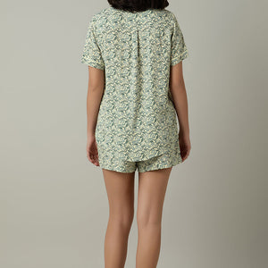 Sleep Shorts Set - Forest Print