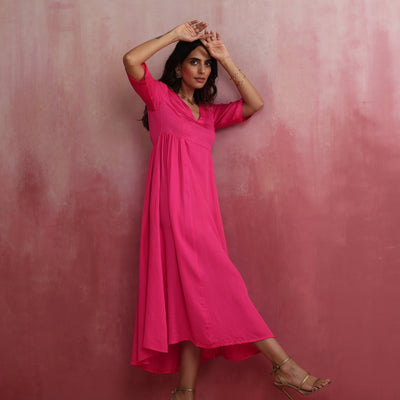 trueBrowns Modal Pink Dress