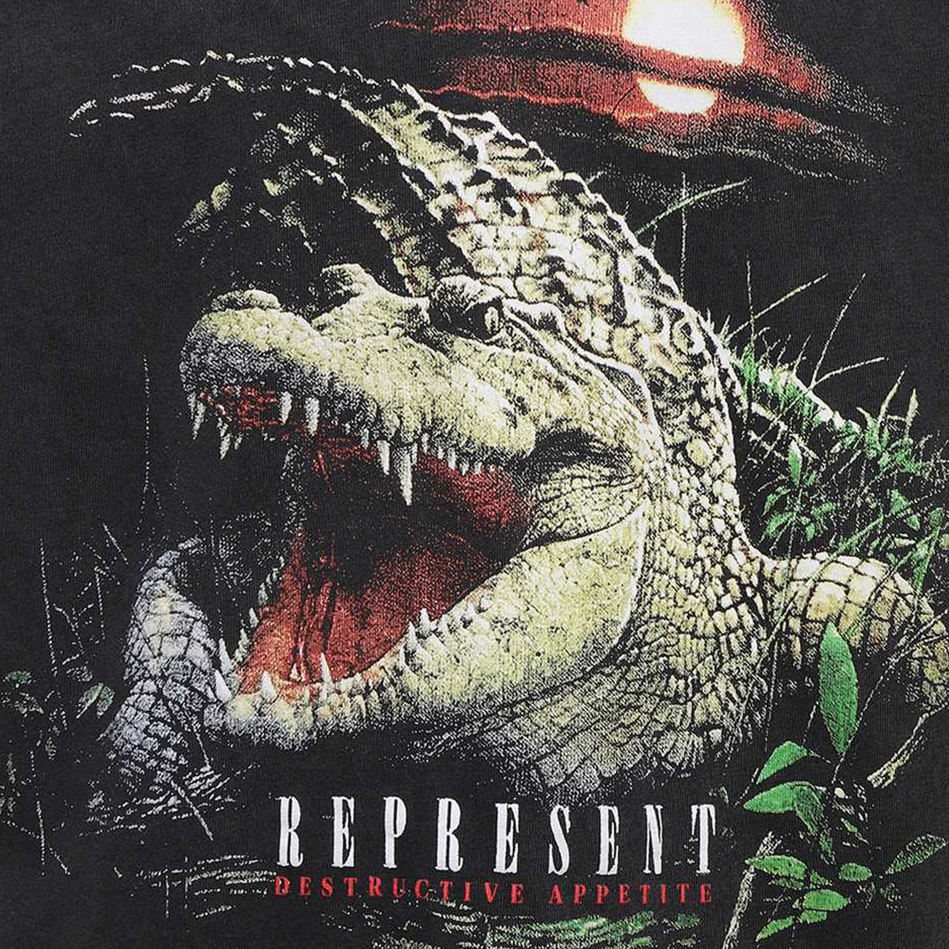 Represent | DESTRUCTIVE APPETITE T-SHIRT  { VINTAGE GREY