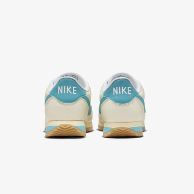 Nike | CORTEZ TXT  { COCONUT MILK/TEAL NEBULA-GUM YELLOW