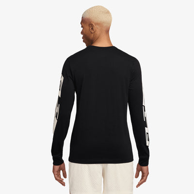 JORDAN | MVP LONG-SLEEVE T-SHIRT { BLACK/SAIL/SAIL