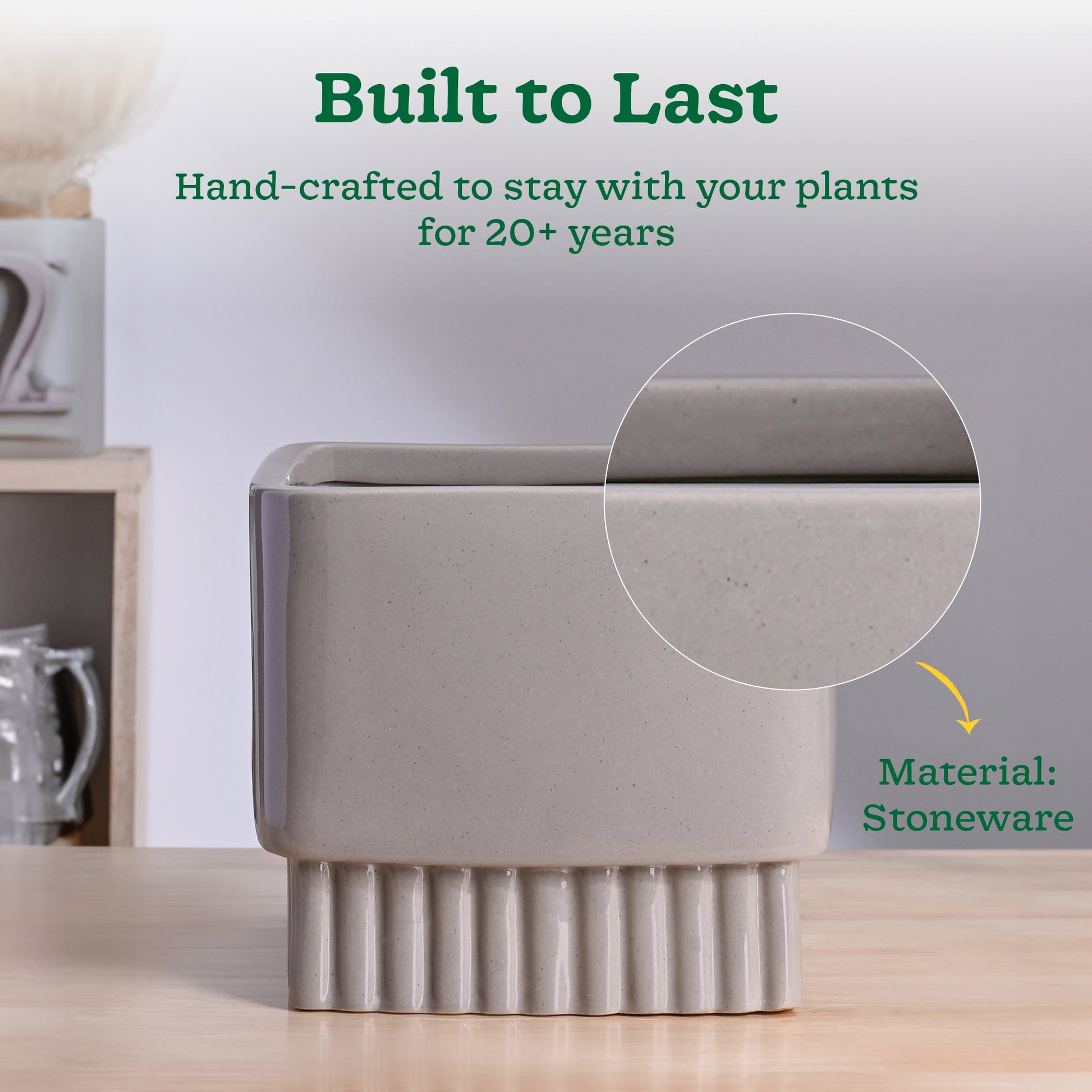 Immortal Nights Ceramic Planter