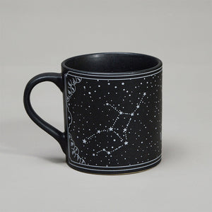 Black - Ceramic Sunsign Theme Coffee Mug Virgo (350ml)