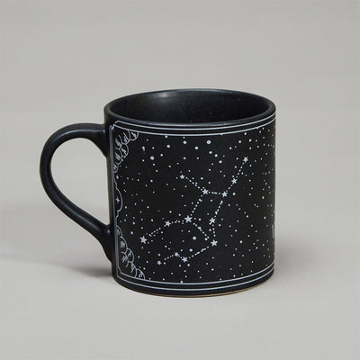 Black - Ceramic Sunsign Theme Coffee Mug Virgo (350ml)