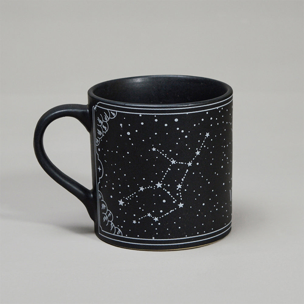 Black - Ceramic Sunsign Theme Coffee Mug Virgo (350ml)