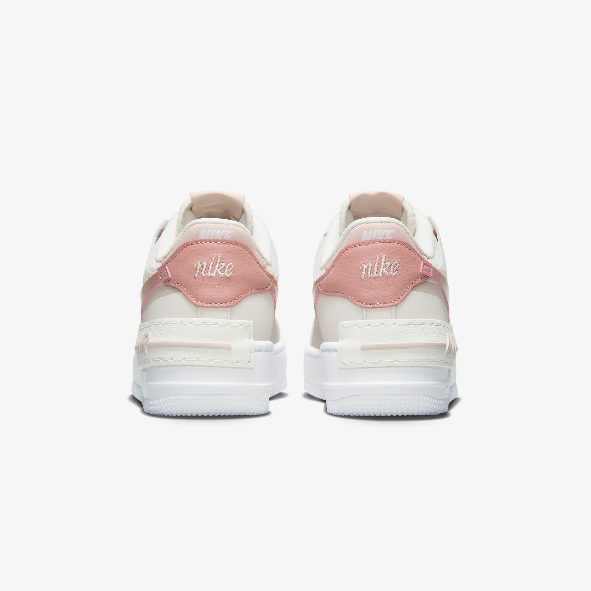 Nike | AIR FORCE 1 SHADOW  { PHANTOM/RED STARDUST-PINK OXFORD-WHITE