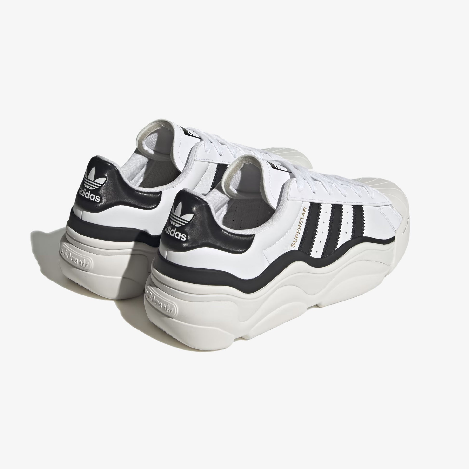 Adidas Originals | SUPERSTAR  { WHITE/BLACK