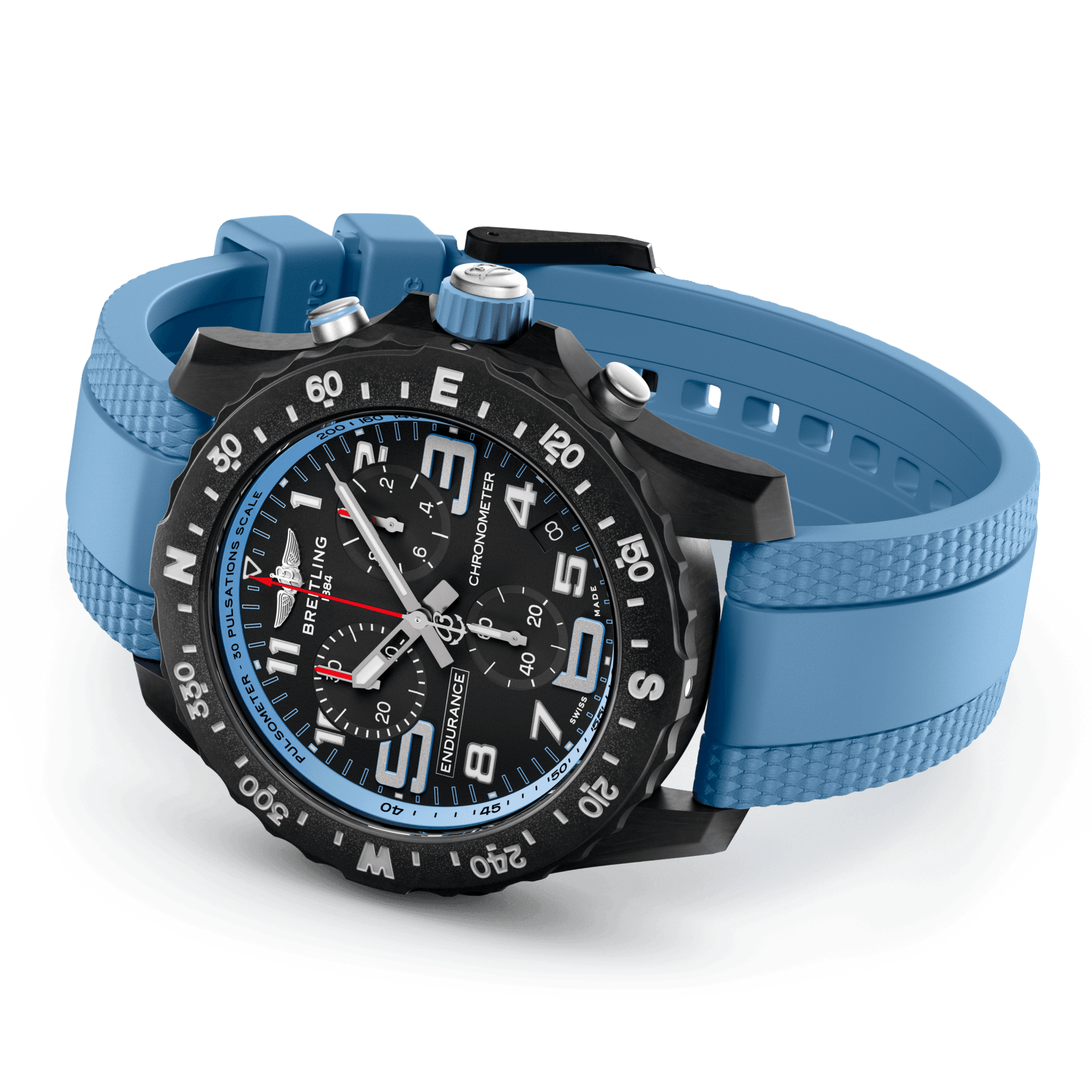 Breitling Endurance Pro Black Dial Men 44mm