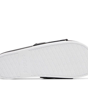 adidas Adilette Comfort Slides Print Core Black Cloud White