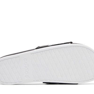 adidas Adilette Comfort Slides Print Core Black Cloud White