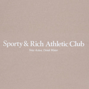 SPORTY & RICH | ATHLETIC CLUB SWEATPANT { ELEPHANT/WHITE
