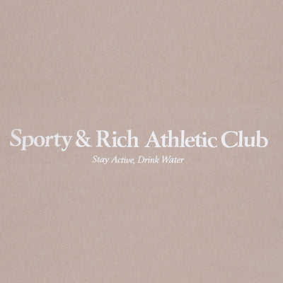 SPORTY & RICH | ATHLETIC CLUB SWEATPANT { ELEPHANT/WHITE