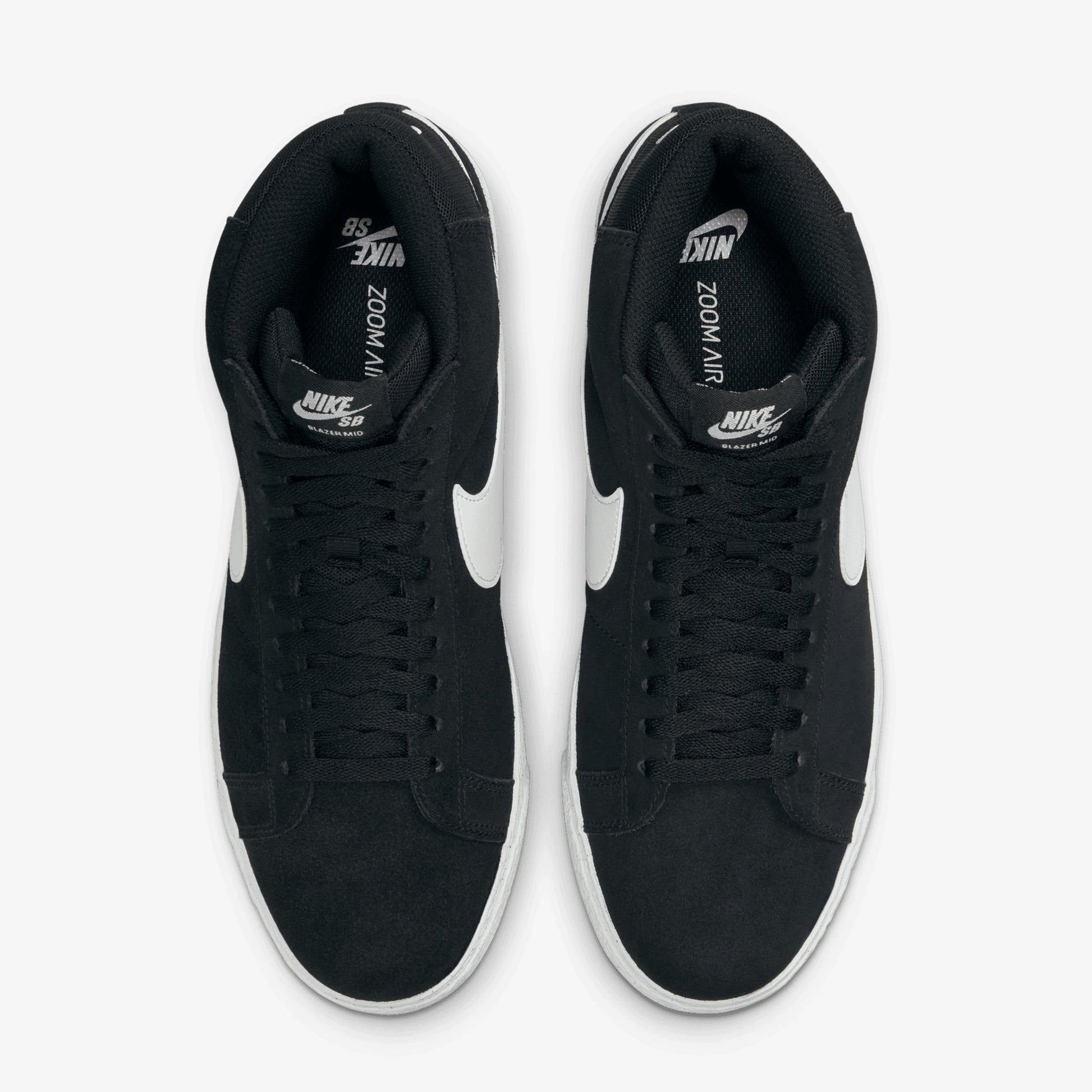 Nike | SB ZOOM BLAZER MID { BLACK/WHITE-WHITE-WHITE