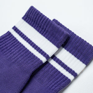 Superkicks | CREW SOCKS  { PURPLE