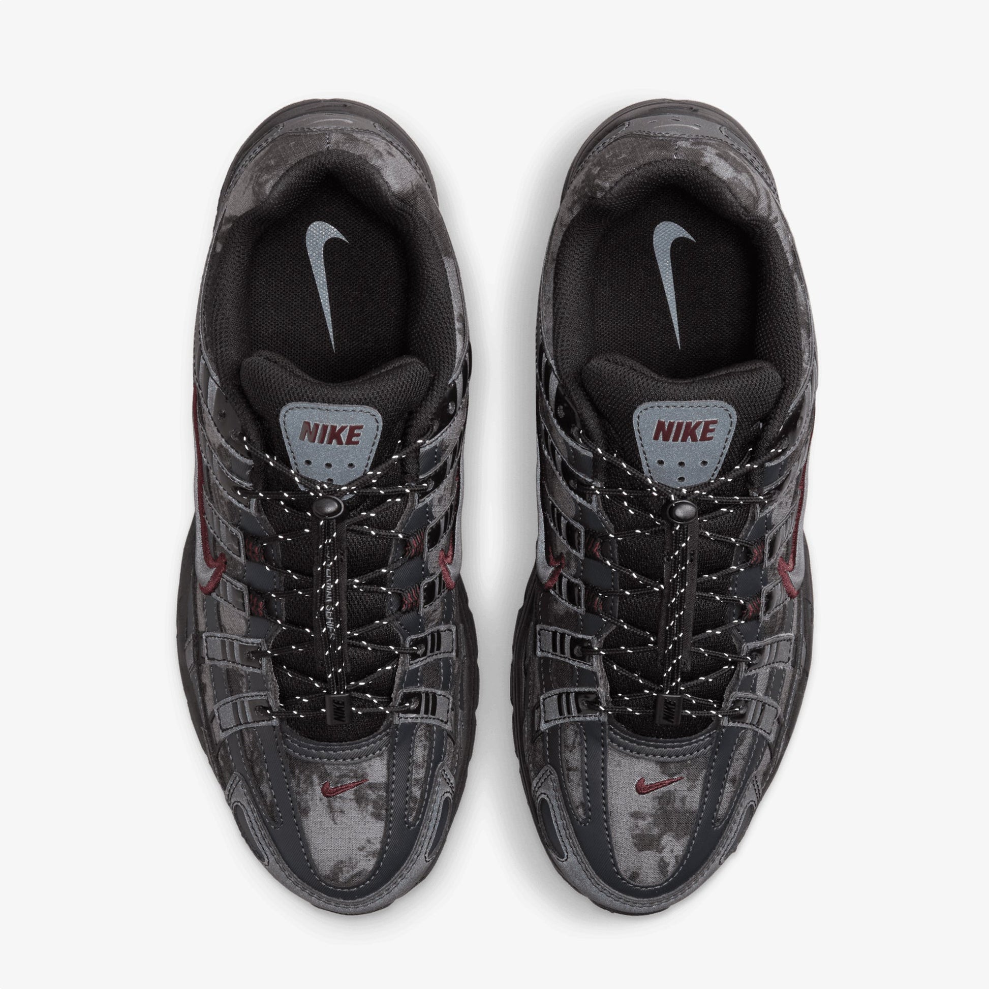 nike p-6000 black/burgundy crush-midnight navy-black