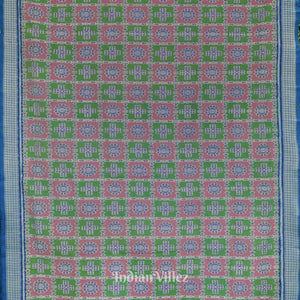 Exclusive Fish Motif Odisha Ikat Sambalpuri Silk Saree