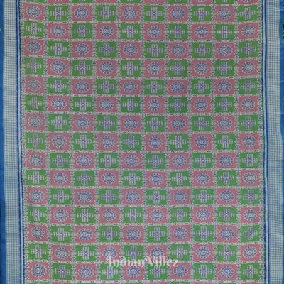 Exclusive Fish Motif Odisha Ikat Sambalpuri Silk Saree