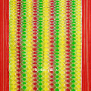 Exclusive Red Green Pochampally Ikat Handloom Silk Saree