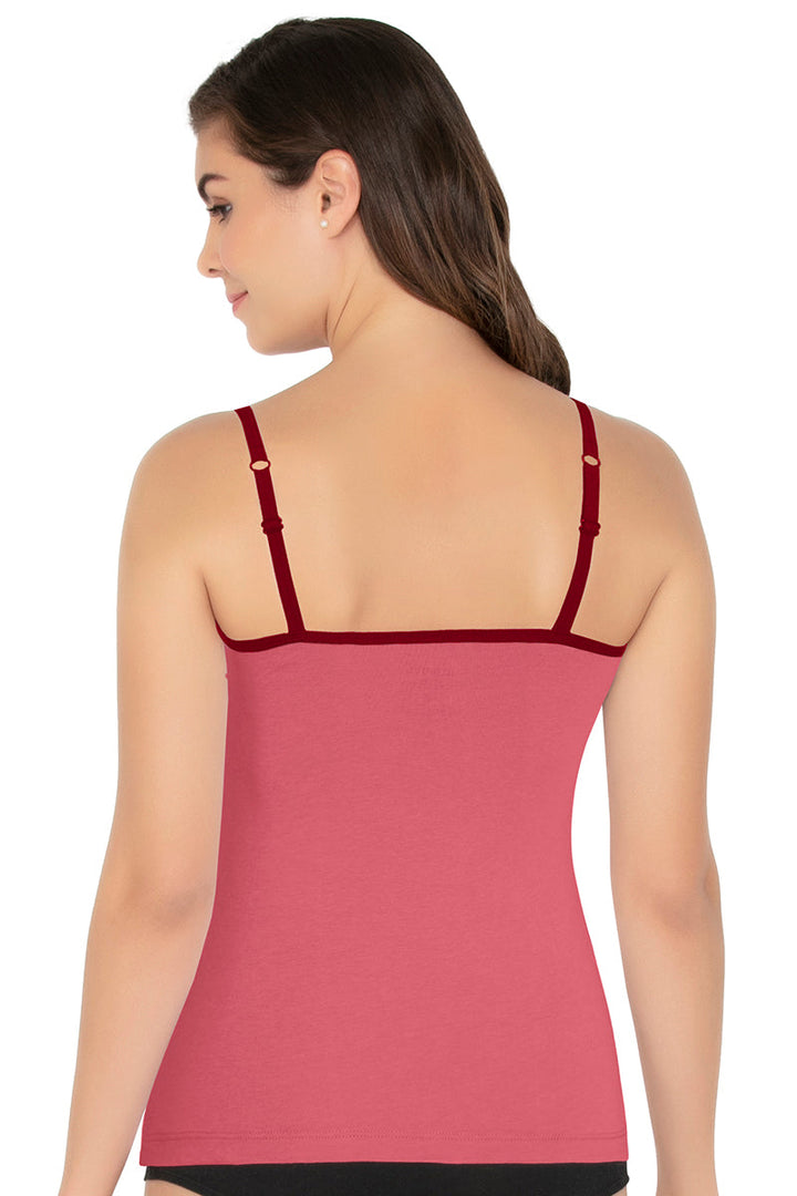 Cotton Camisole - Slate Rose-Crim