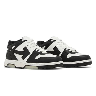 OFF-WHITE Out Of Office Low Tops White Black White