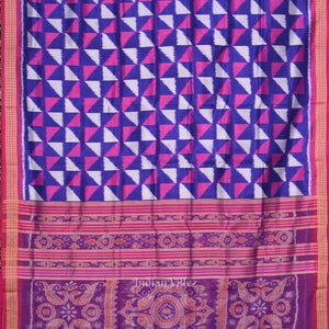 Multicolor Odisha Ikat Khandua Silk Saree