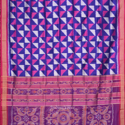 Multicolor Odisha Ikat Khandua Silk Saree