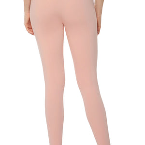 LuxeHeat Leggings - Cameo Rose