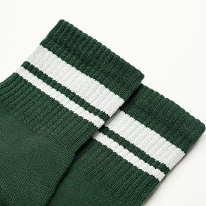 Superkicks | CREW SOCKS  { GREEN