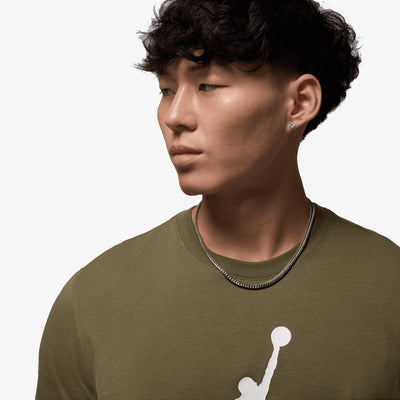JORDAN | JUMPMAN FLIGHT { MEDIUM OLIVE/WHITE