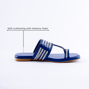 Lynch blue Kolha Flats