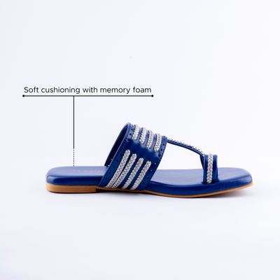 Lynch blue Kolha Flats