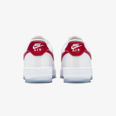 Nike | AIR FORCE 1 '07 { WHITE/VARSITY RED